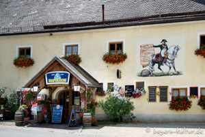 Fresco von Napoleon am Gasthof Napoleon