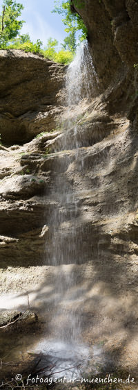 Wasserfall in der Pähler Schlucht