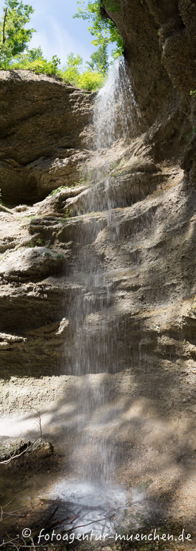 Wasserfall in der Pähler Schlucht