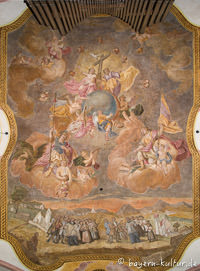 Deckenfresko in St. Georg