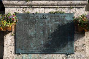 Kriegergedenktafel