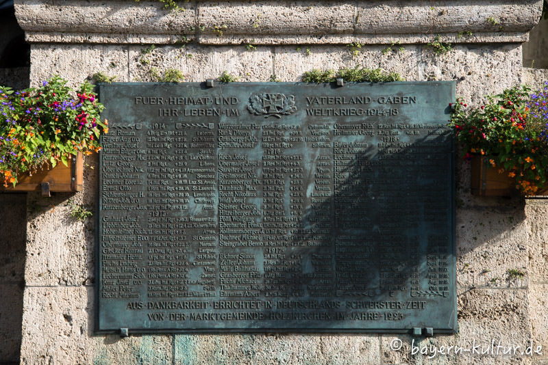 Kriegergedenktafel