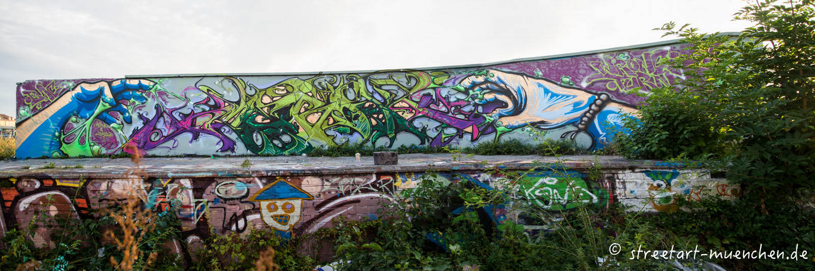 Graffiti im Viehhof