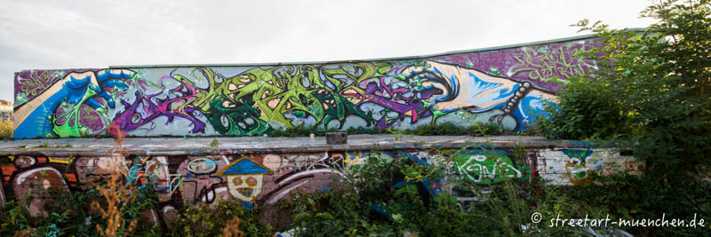 Graffiti im Viehhof