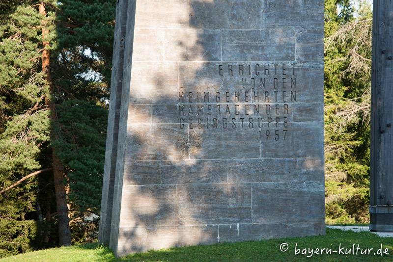 Ehrenmal der Gebirgstruppen