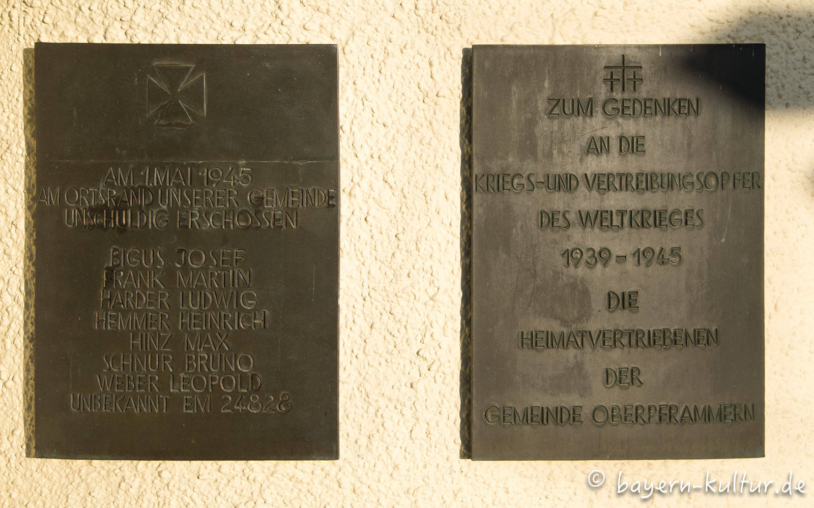 Kriegergedenktafeln