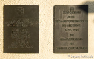 Kriegergedenktafeln