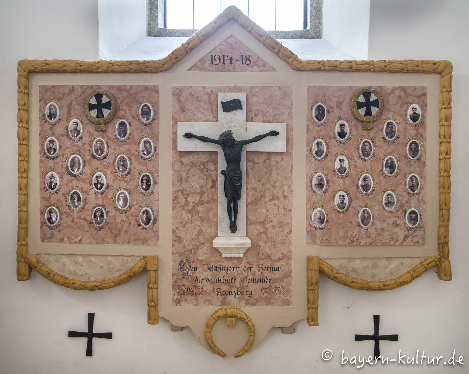 Kriegergedenktafel in St. Anna