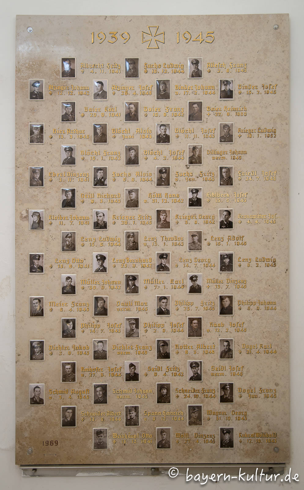 Kriegergedenktafel in St. Anna
