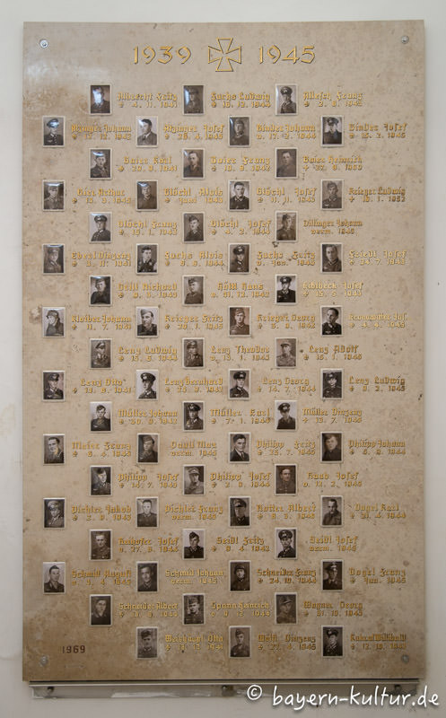 Kriegergedenktafel in St. Anna
