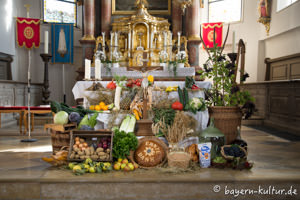 Erntedank in Kissing (St.Stephan)