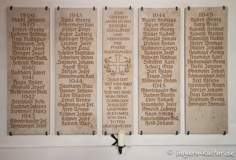 Kriegergedenktafel