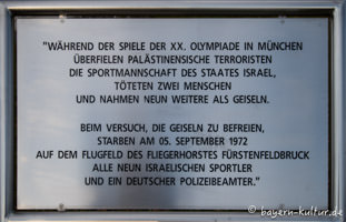 Denkmal für das Olympia-Attentat