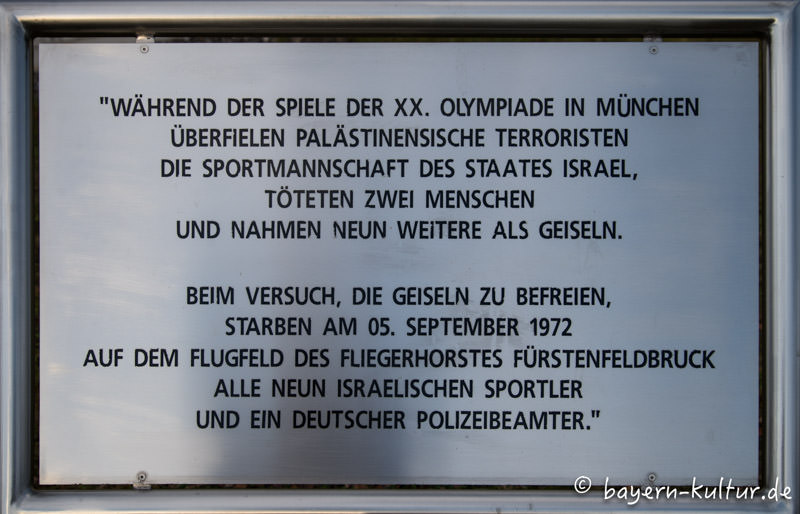 Denkmal für das Olympia-Attentat