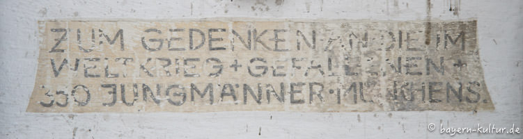 Kriegergedächtniskapelle Putzbrunn