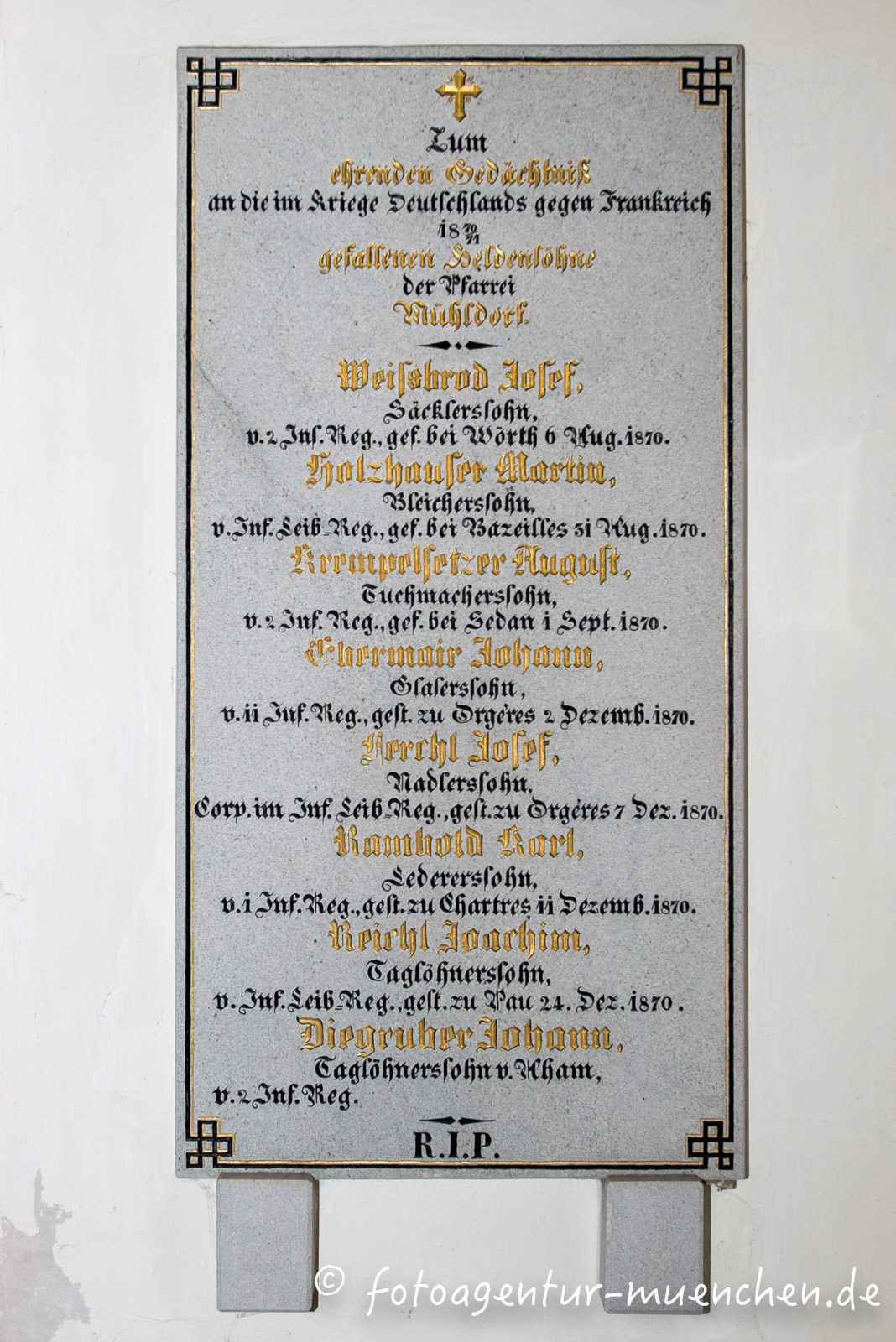 Kriegergedenktafel