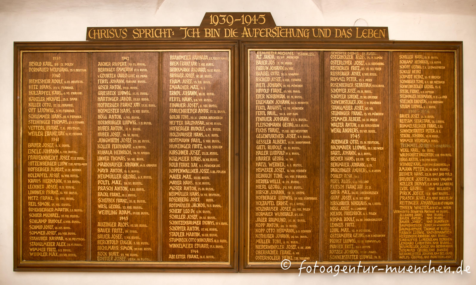 Kriegergedenktafel