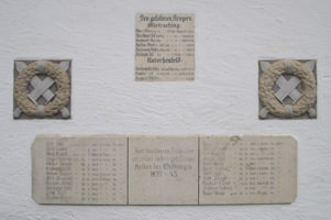 Gerhard Willhalm – Kriegerdenkmal