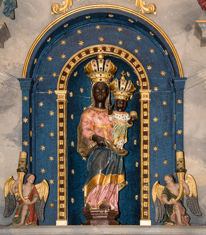 Schwarze Madonna mit Kind