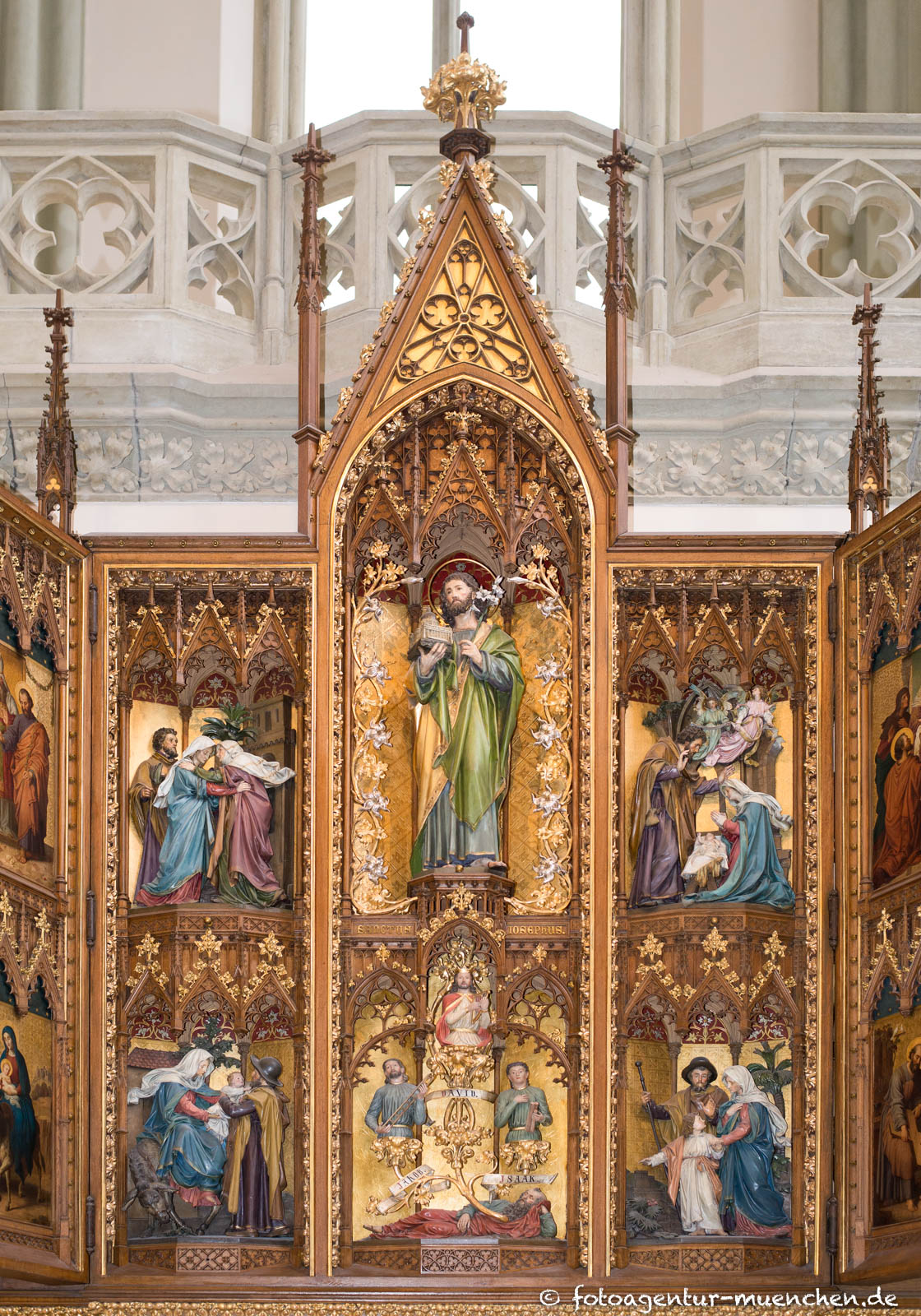 Heilig-Kreuz-Kirche - Josephsaltar
