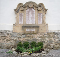 Gerhard Willhalm – Kriegerdenkmal in Elbach