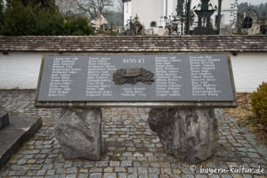 Gerhard Willhalm – Kriegerdenkmal in Fischbachau
