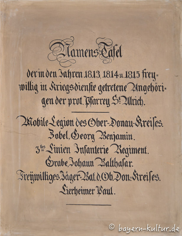 Namens-Tafel