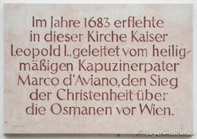 Gedenktafel Kaiser Leopold I.
