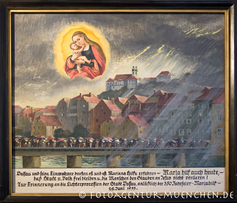 Votivbild Wallfahrtskirche Mariahilf