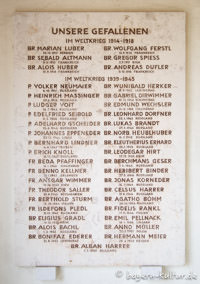 Kreigergedenktafel