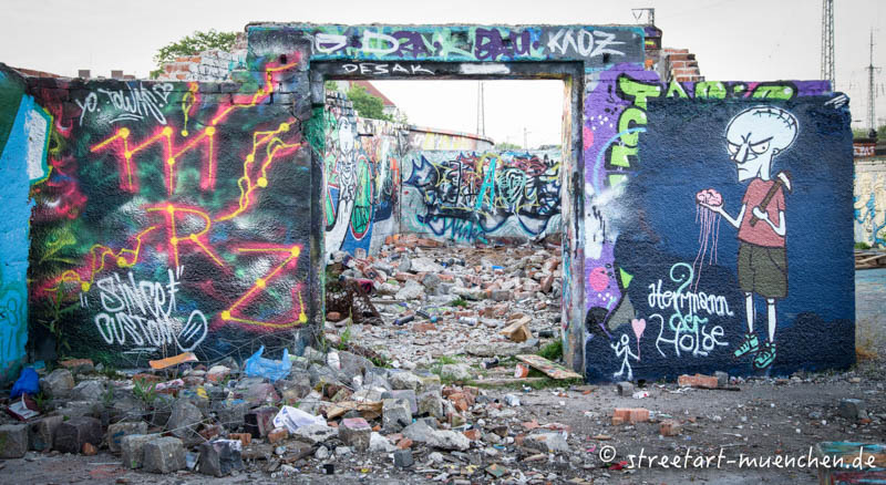 Graffiti - Viehhof