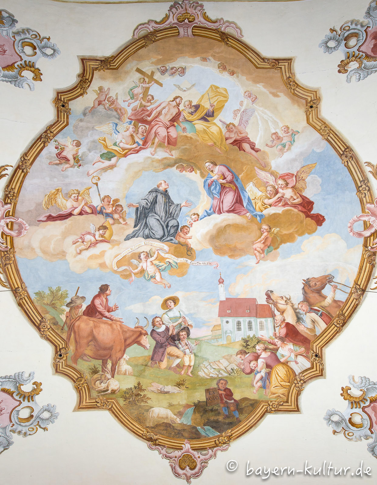 Leonhardikapelle (Deckenfresco)