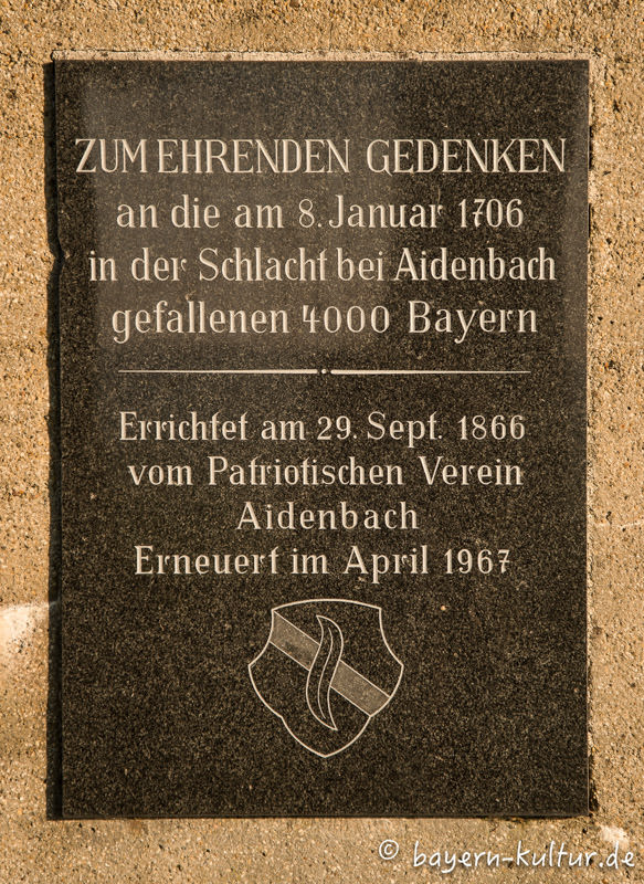 Gedenktafel Bauernschlacht am Handlberg