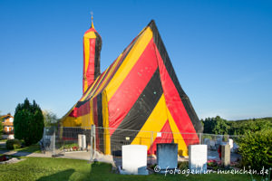 St. Coloman in Nationalfarben