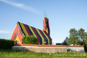 St. Coloman in Nationalfarben