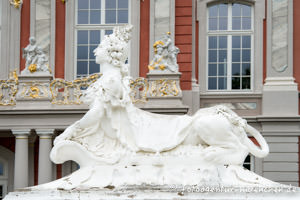 Sphinx vor dem Kurfürstlichen Palais