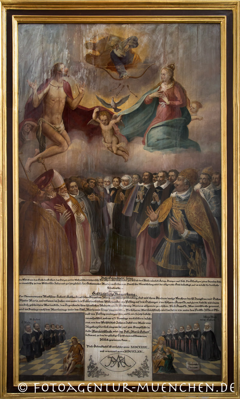 Votivbild - Wallfahrtskirche Maria Aich