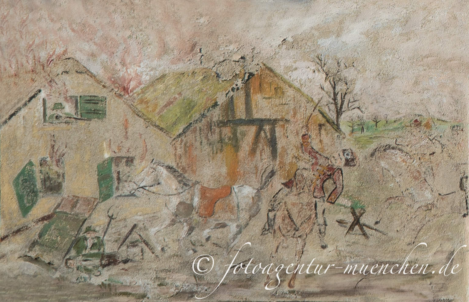 Fresko Bauernschlacht