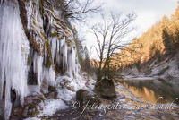 Schleierfälle im Winter