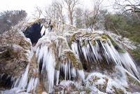 Schleierfälle im Winter