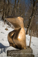 Gerhard Willhalm – Frau in Landschaft