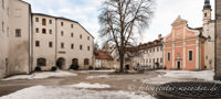 Burginnenhof der Burg Tittmoning