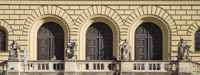 Gerhard Willhalm – Philosophen vor der Bayrischen Staatsbibliothek