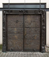 Kirchenportal an der Stadtkirche