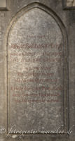 Grab - Johann Balthasar Michel – Foto aus München
