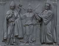 Relief - Förderung der Religion und der Künste – Foto aus München