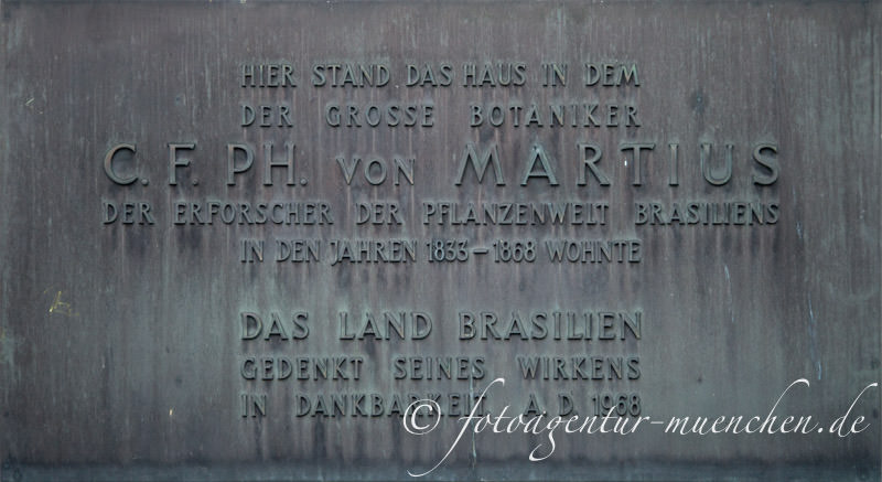 Martius – Denkmal/Kunstwerk in München