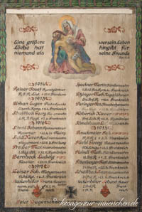 Kriegergedenktafel