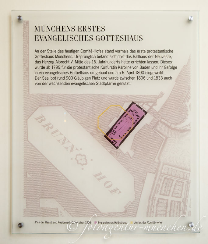Münchens erstes evangelisches Gotteshaus – Denkmal/Kunstwerk in München