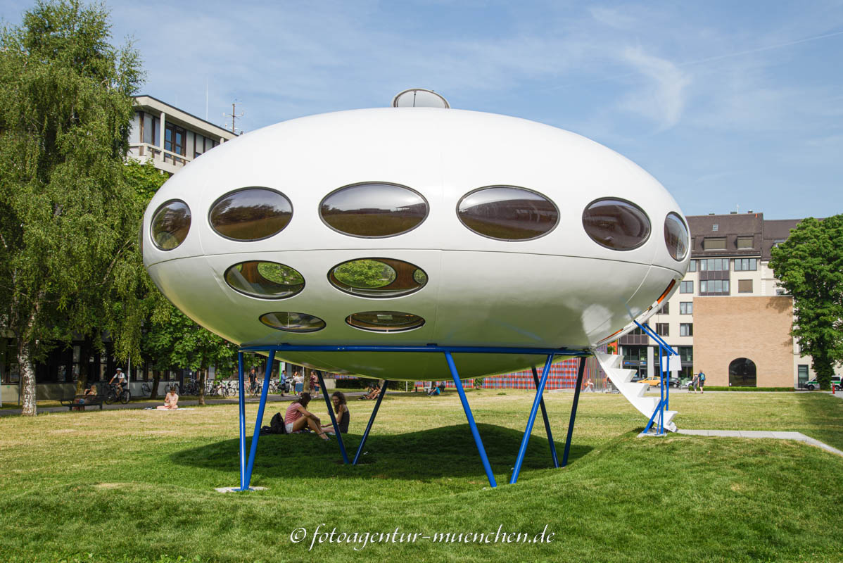 Futuro-Haus – Denkmal/Kunstwerk in München